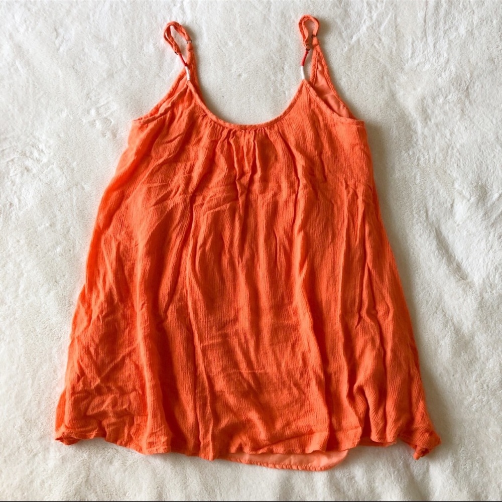Bright Orange Roxy Swimsuit CoverUp Size S
